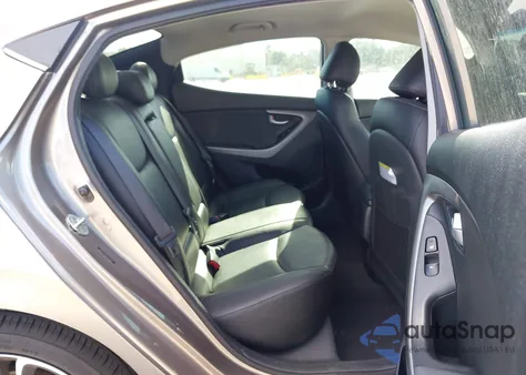 2015 Hyundai Elantra Limited from USA, damaged, VIN 5NPDH4AE8FH557410